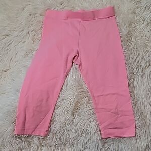 Joe Fresh, Girl's Pink Leggings, Crop leggings, size 5